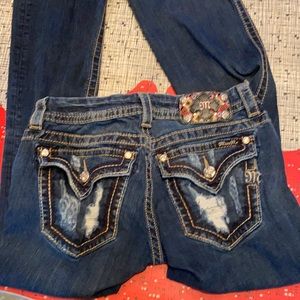 Miss Me 28/31 signature boot like new condition